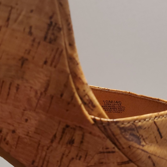 Lucky Brand Slingback Ankle Strap Wedges - Picture 8 of 12